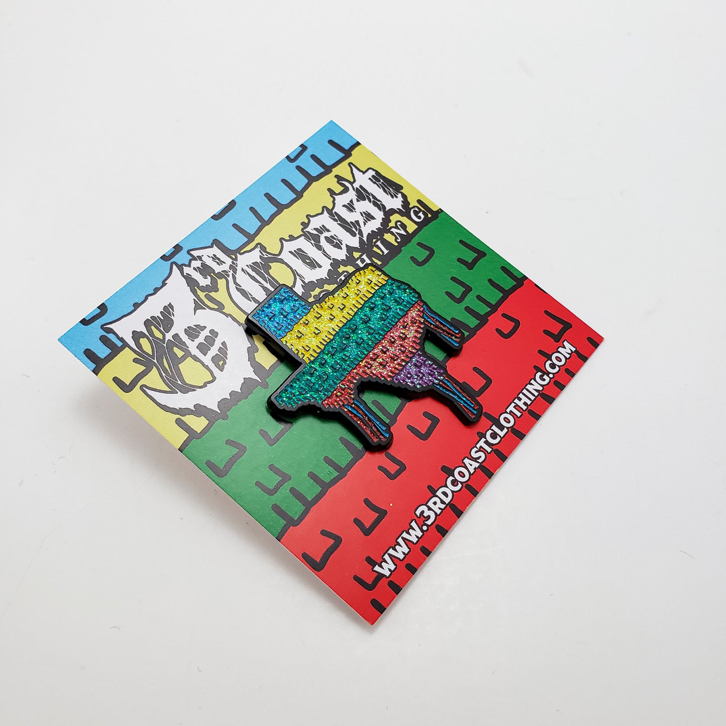 Texas Pin-ata Enamel Pin