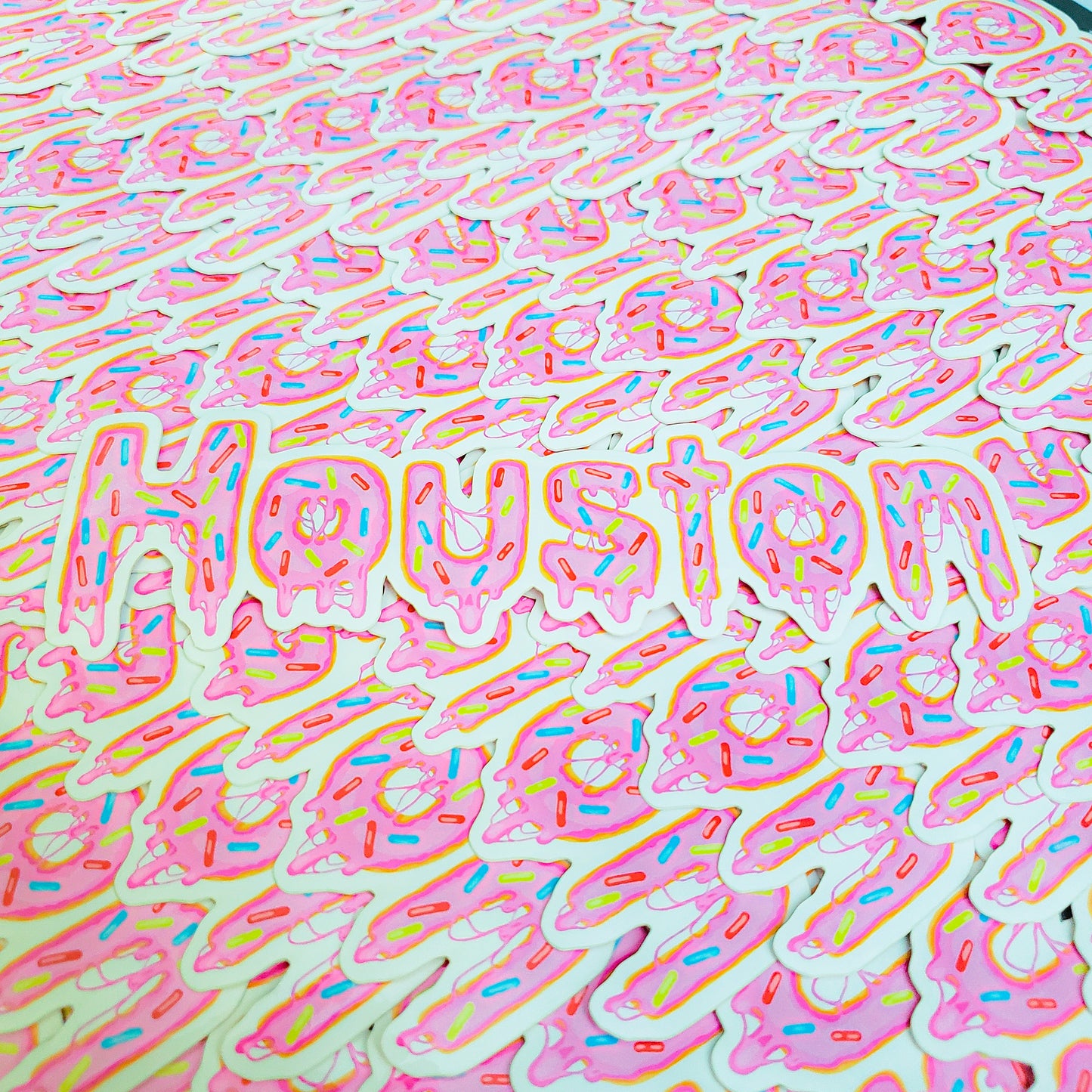 Sprinkled Houston Sticker