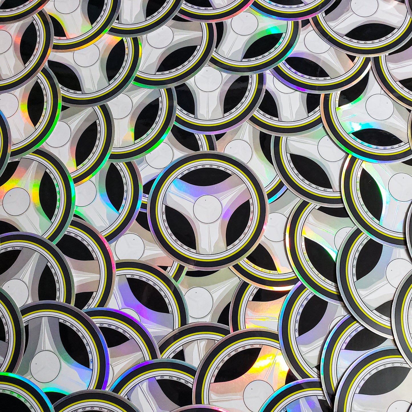 Chop Chop Holographic Sticker