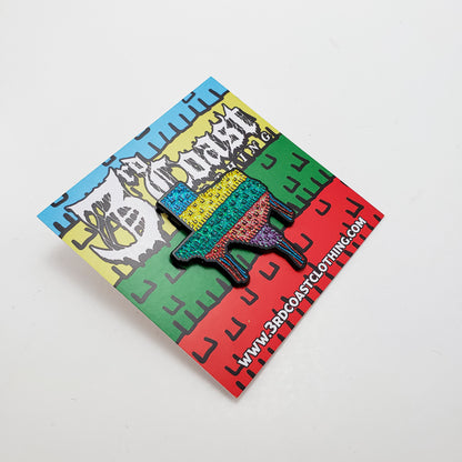 Texas Pin-ata Enamel Pin
